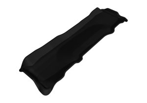 Ford F-450 Supercrew Floor Mats - Rear - 3D MAXpider - Kagu - Black - `11-`16